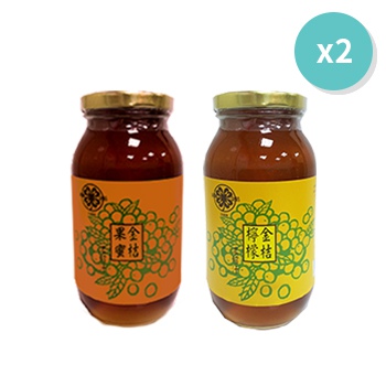 民雄金桔觀光工廠-金桔果蜜+金桔檸檬 濃縮汁(滿額+贈、免運費)