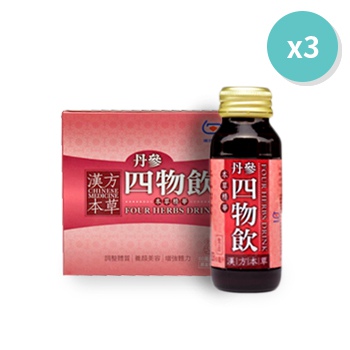 暘明生技 丹蔘四物飲(1組3盒18瓶,免運)