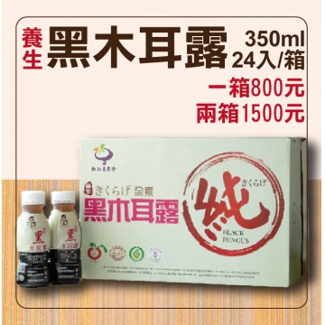 不倒菇 養生黑木耳露